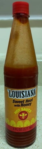 louisiana brand sweet heat with honey hot sauce